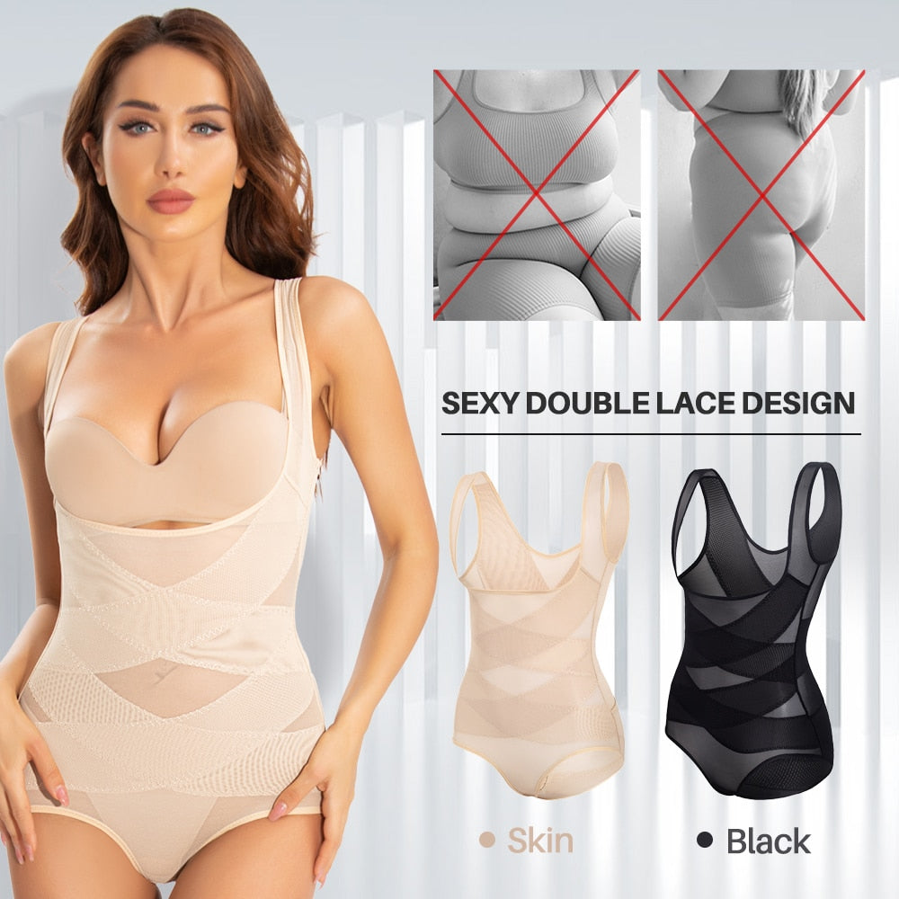 Magic Mesh Slimming Bodysuit Corset Type