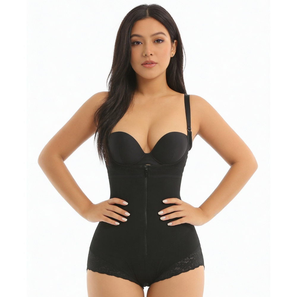 Magic Double Compression Breathable Tummy Control Bodysuit | Stays-Flat Anti-Roll Shaper - Magic Shaper