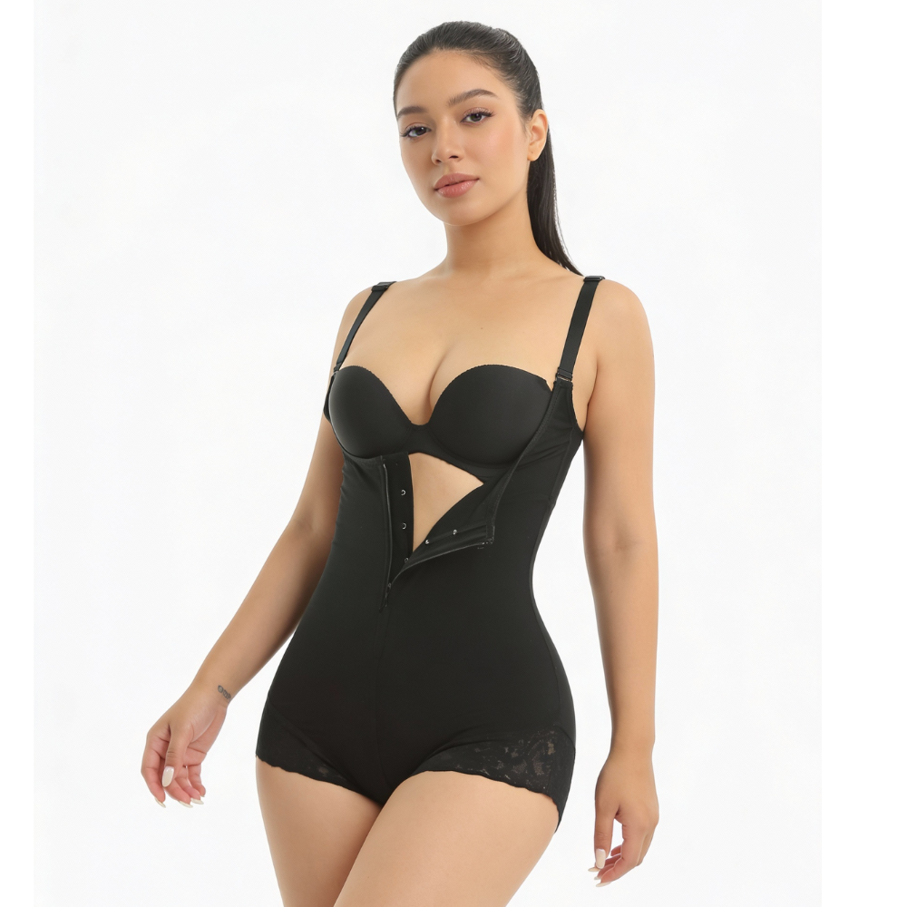 Magic Double Compression Breathable Tummy Control Bodysuit | Stays-Flat Anti-Roll Shaper - Magic Shaper