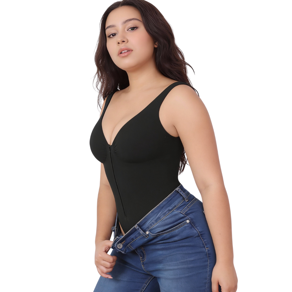 Magic ZipFront Seamless Sculpt Shaper Bodysuit