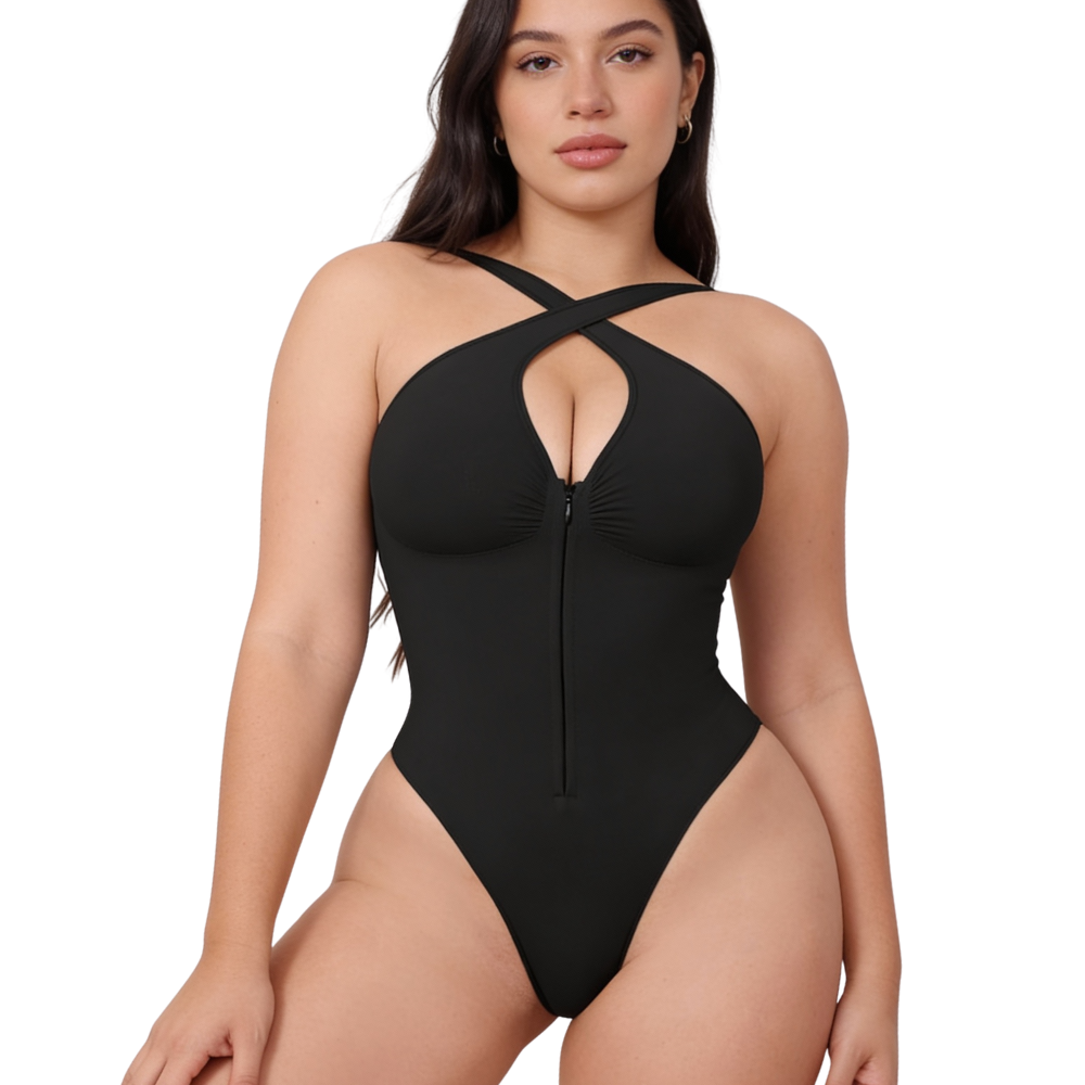 Magic ZipFront Seamless Sculpt Shaper Bodysuit