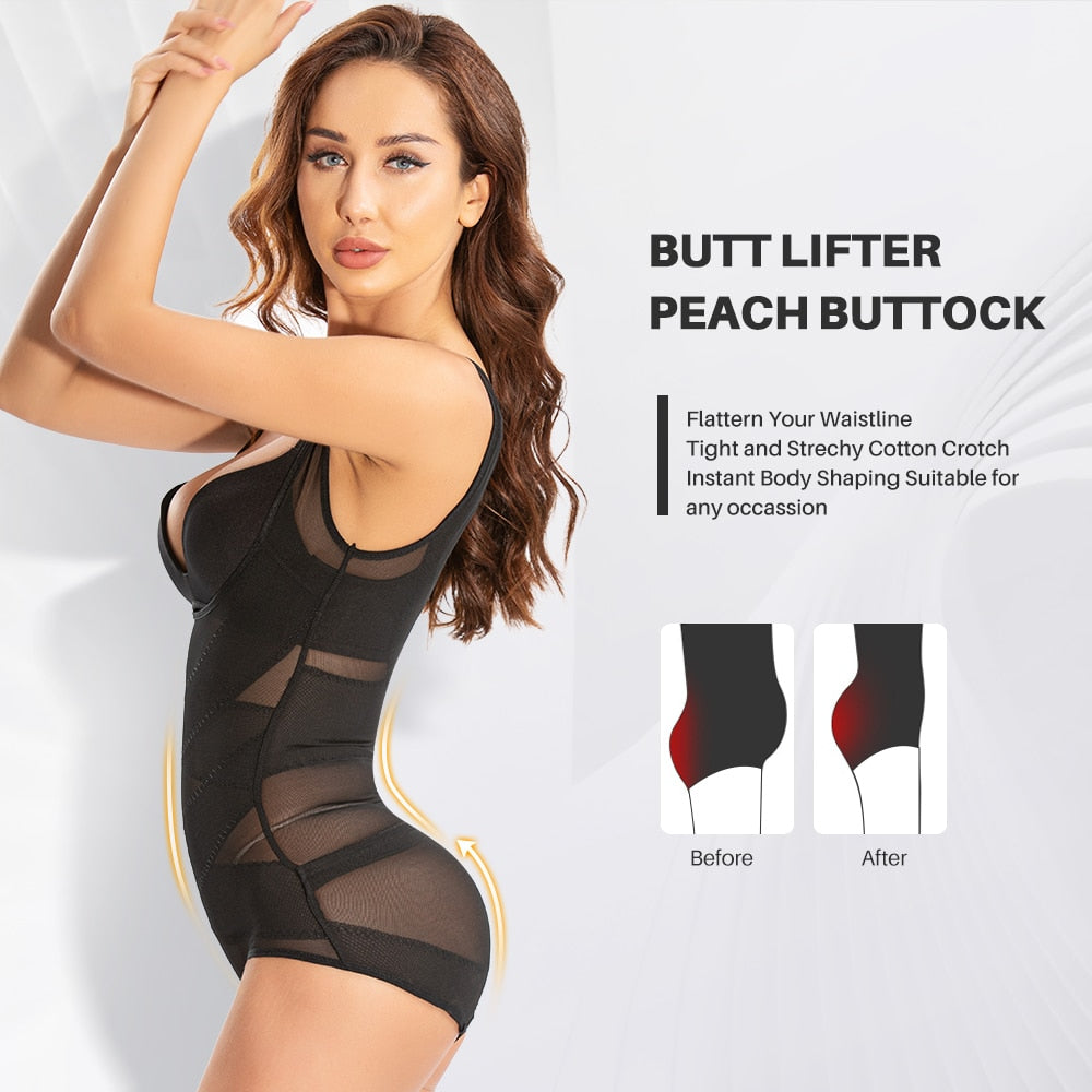 Magic Mesh Slimming Bodysuit Corset Type