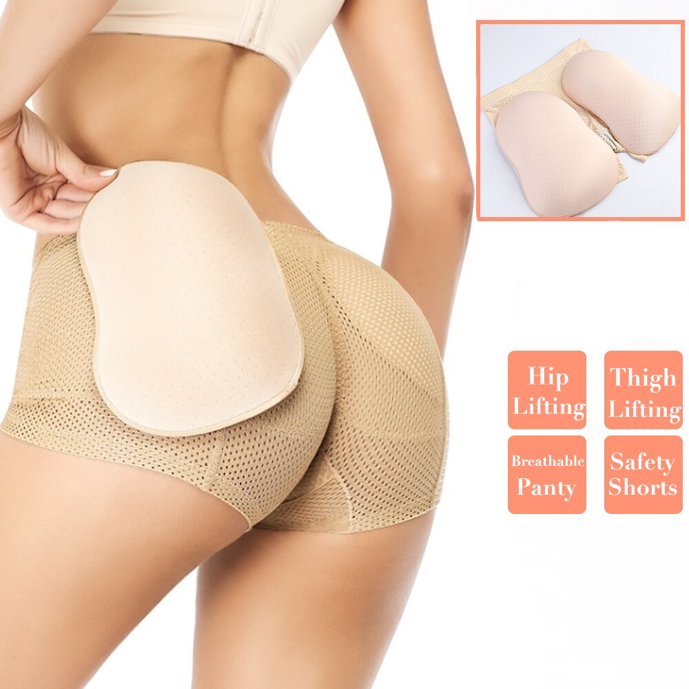 Magic Invisible Hip and Butt Enhancer Boyshorts Shapewear Panties